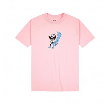 Camiseta Obey Trumpet Angel T Shirt Pink