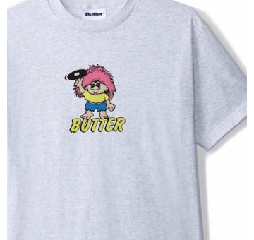 Camiseta Butter Goods Troll Tee Ash Grey