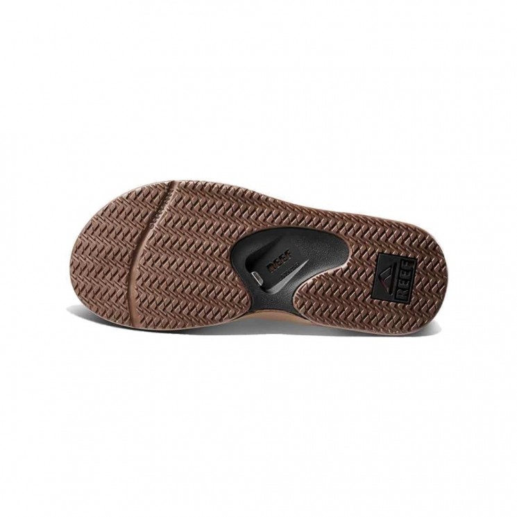 Chanclas Reef M Fanning Black and Tan