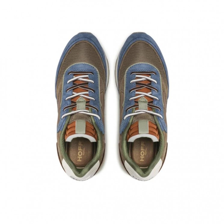 Zapatillas HOFF modelo Tribe en marron y azul