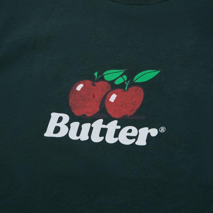 Camiseta negra hombre APPLES TEE de Butter Goods