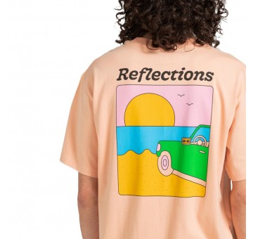 Camiseta rosa Element REFLECTION SS