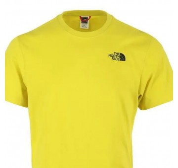 Camiseta amarilla The North Face M SS RED BOX TEE