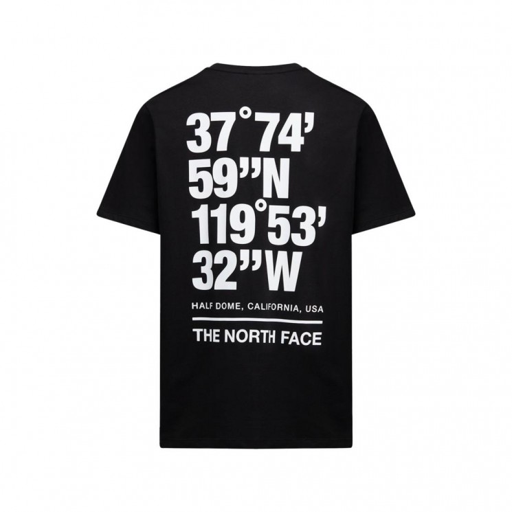 Camiseta negra M COORDINATES S S TEE the north face