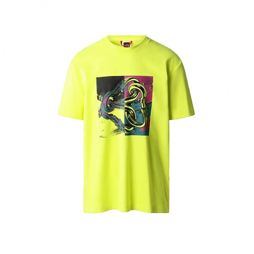 Camiseta verde lima M GRAPHIC SS TEE the north face