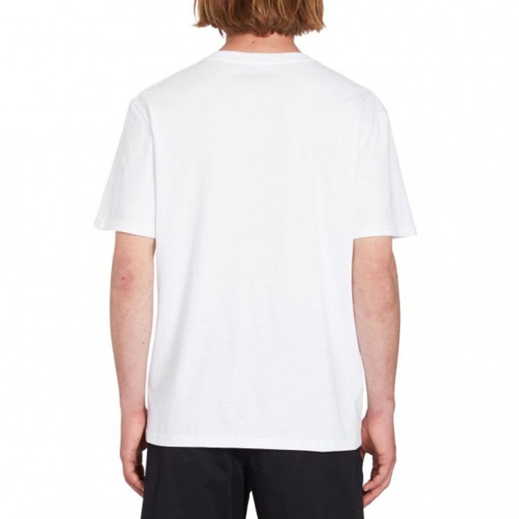 Camiseta blanca manga corta V ENT POEMS BSC SST de Volcom