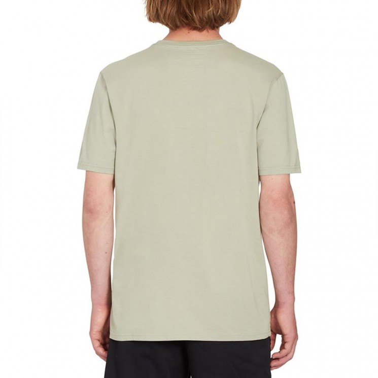 Camiseta verde manga corta FTY CAGED STONE SST de Volcom