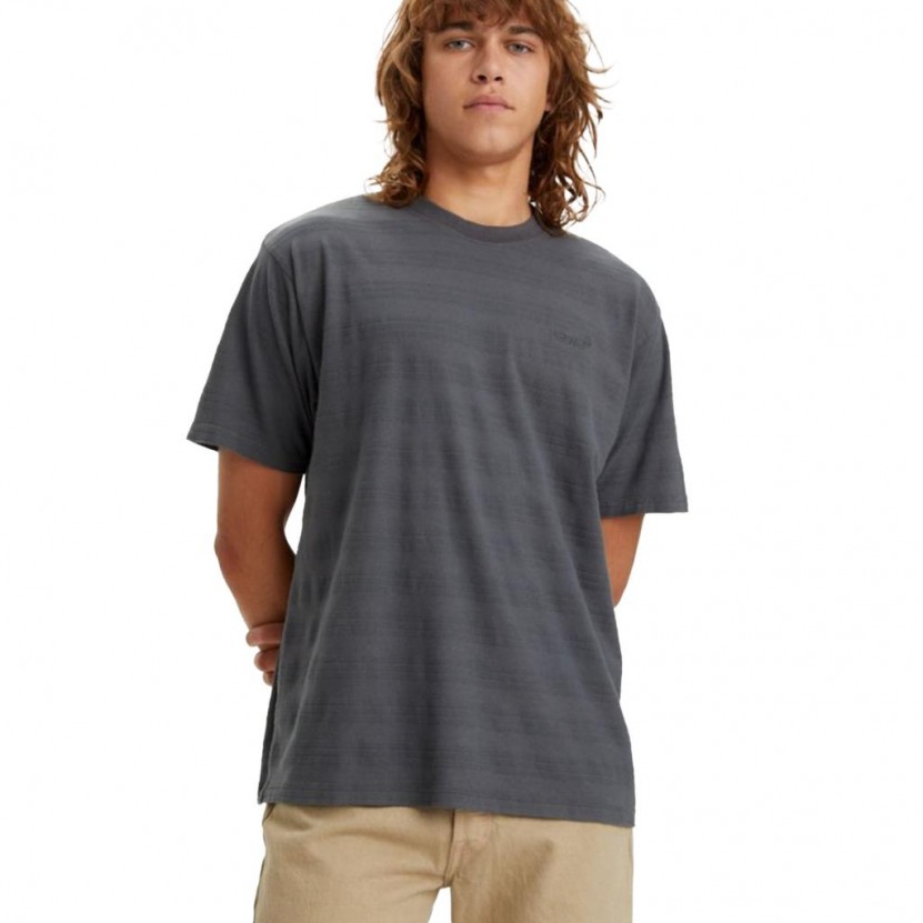Camiseta Levi s para hombre en color antracita RED TAB VINTAGE TEE