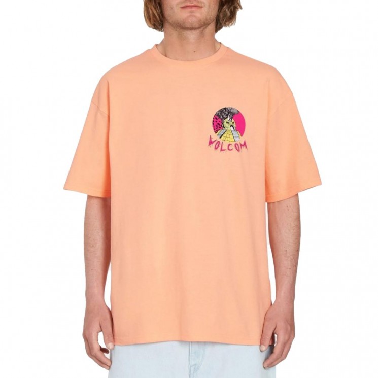 Camiseta naranja de hombre SANAIR LSE SST de Volcom