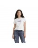 Camiseta blanca manga corta THE PERFECT TEE LEVI'S de mujer