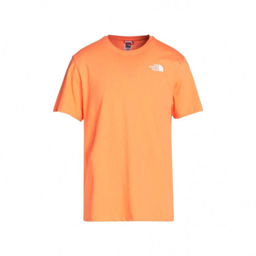 Camiseta naranja manga corta The North Face M D2 GRAPHIC S S TEE