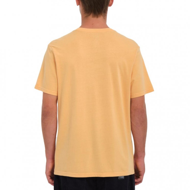 Camiseta de manga corta amarilla Volcom FA SAM RYSER SST