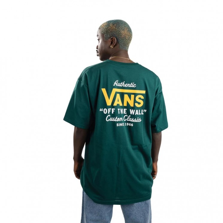 Camiseta verde manga corta Vans MN HOLDER ST CLASSIC